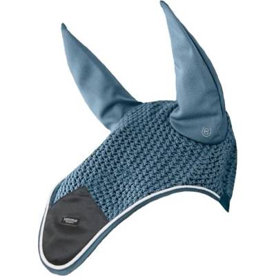 Equestrian Stockholm Ear Bonnet Steel Blue