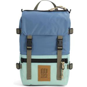 Topo Designs Дневна раница Topo designs Rover Pack Mini Recycled Daypack - Stone Blue / Ash Green - размер One Size (502-8703-1311)