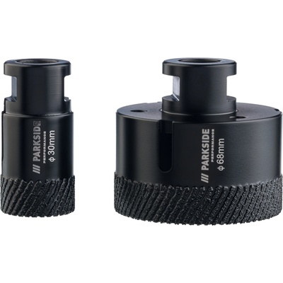 PARKSIDE PERFORMANCE Diamantové vrtací korunky 30-68 mm