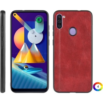 Image 1 of Samsung Galaxy M11 Удароустойчив Кожен Калъф и Протектор