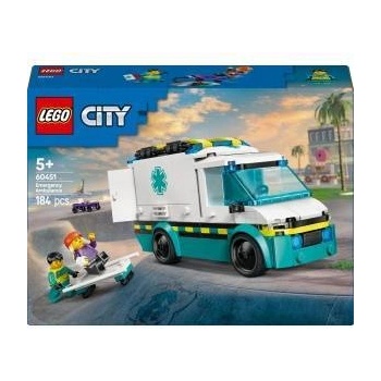 LEGO® Constructor LEGO® City Emergency Ambulance, 184 pcs