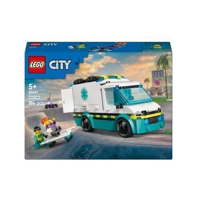 LEGO® Constructor LEGO® City Emergency Ambulance, 184 pcs