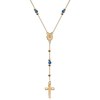 SAVICKI Колие с кръст на Савицки: злато