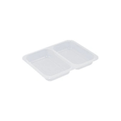 ECOFOL Plastová zatavovací miska 2D transparentní PP 227x178x30 mm ideal pack® bal/50 ks