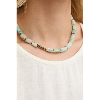 Answear. LAB Колие с киви яспис, ръчна изработка Answear. LAB (WS25.AKD017)