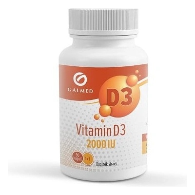 Galmed Vitamín D3 2000 IU 90 kapsúl