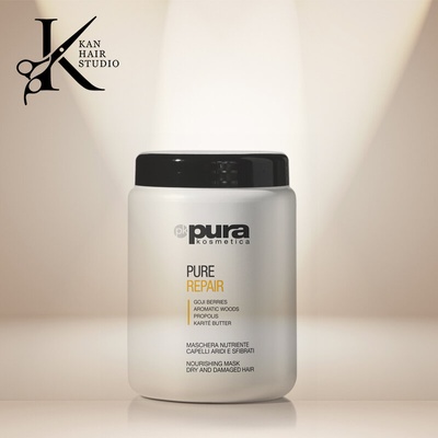 RR Line Pure Repair - Подхранваща маска за коса с масло от шеа и прополис 1000 ml