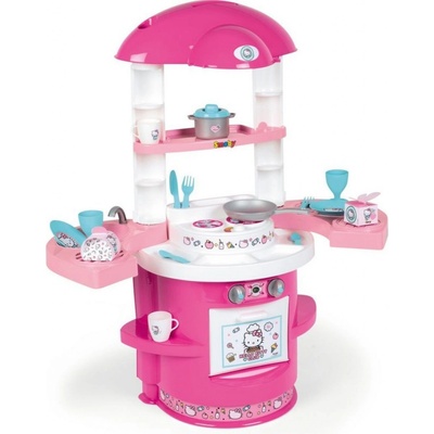 Smoby Kuchynka pre najmenších Hello Kitty Cooky so 17 doplnkami