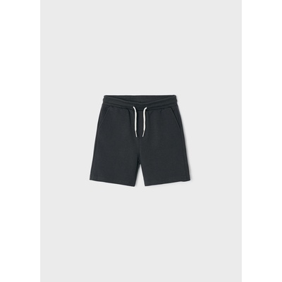 Mayoral Kraťasy bavlněné basic tmavě šedé