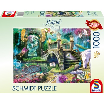 Schmidt Spiele Пъзел Schmidt от 1000 части - Тайната градина (58631)