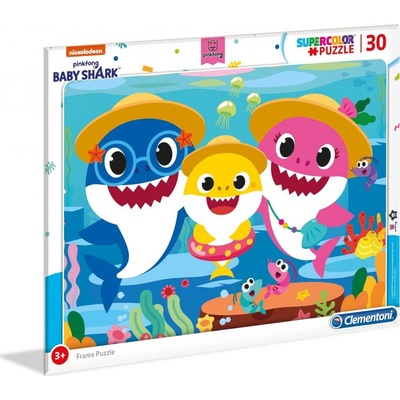 Clementoni Baby Shark Plavání 30 dielov