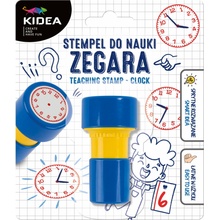 Kidea pečiatka na precvičenie určovania času D