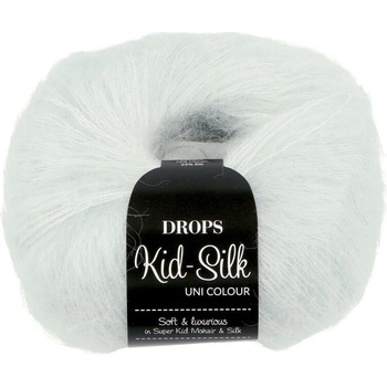 Drops Kid Silk UNI Colour 59 bledomodrá