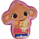 Setino Tvarovaný 3D vankúš Slonica Sula z rozprávky Zajačik Bing 37x40