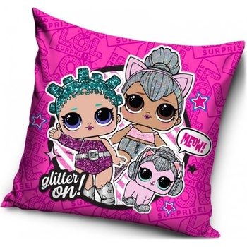 Carbotex Vankúš L.O.L. Surprise motív Glitter On 40x40