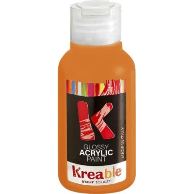 Akrylová barva 100 ml oranžová