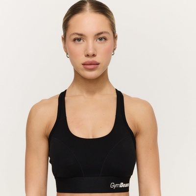 GymBeam Спортно бюстие Combat Black XS
