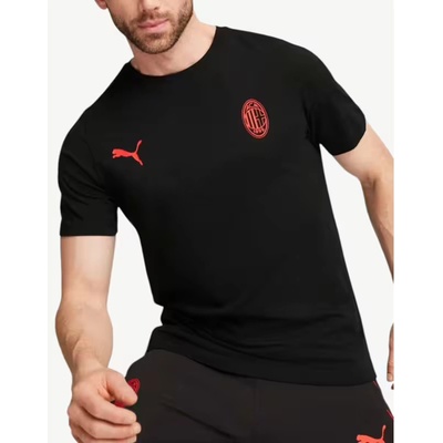 PUMA x AC Milan Ess Tee Black