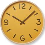 Lemnos Стенен часовник Thomson Paper 30, 5 см жълт (NY18-15 YE)