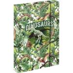 Baagl Зелена училищна тетрадка A4 Baagl Jumbo Dinosaur BAAGL | Zelen | Момчешки | ONE SIZE