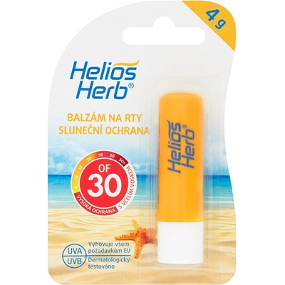 Helios Herb Balzám na rty sluneční ochrana OF 30 4g