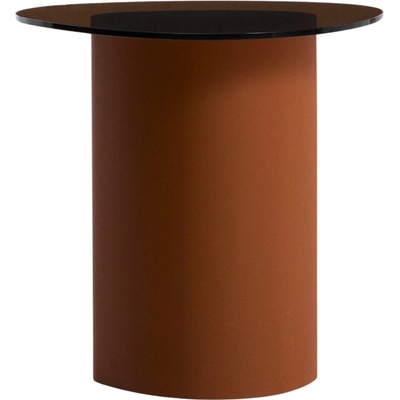 Kave Home Olir 48 x 47 cm hnědý