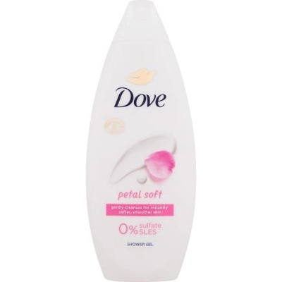 Dove Petal Soft Shower Gel душ гел с деликатен цветен аромат 250 ml за жени