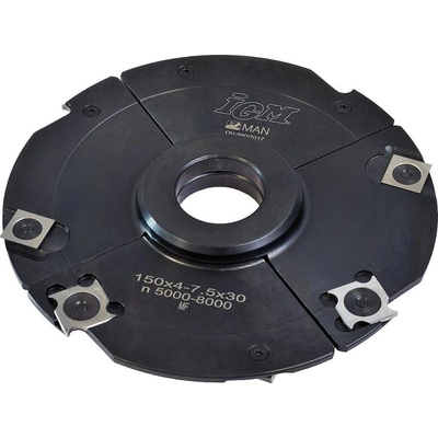Fréza drážkovací stavitelná s VBD 150x4,0-7,5x30 4+4z F602-15531