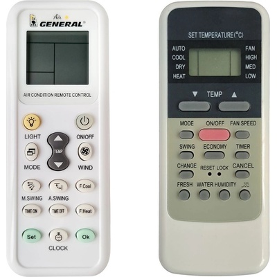 General MIDEA MSG-12HRN2, MSE-12HRN2, MSG-16HRN2, MSG-21HRN2, MSV1I-09HRDN1 - съвместимо дистанционно управление на марката General (MSG-12HRN2, MSE-12HRN2, MSG-16HRN2, MSG-21HRN2, MSV1I-09HRDN1)