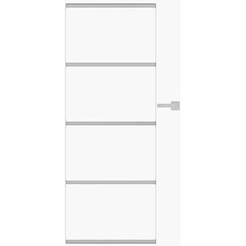 Naturel AURA levé 80 cm bílá mat AURABM80L