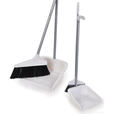 Dedra 2v1 nehrbící smeták s lopatkou 85 cm