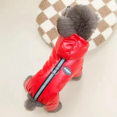 Venloro Zimní Teplý Fleece Overal pro psy