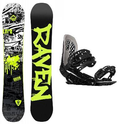 Raven Core Black snowboard + Gravity G2 black vázání - 166W cm + M (EU 39,5-41,5)