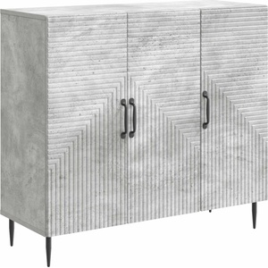 vidaXL Служебен шкаф Бетонно сиво 89 x 34, 5 x 80 см (894878)
