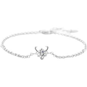 Silenti Jewelry Сребърна гривна "Телец