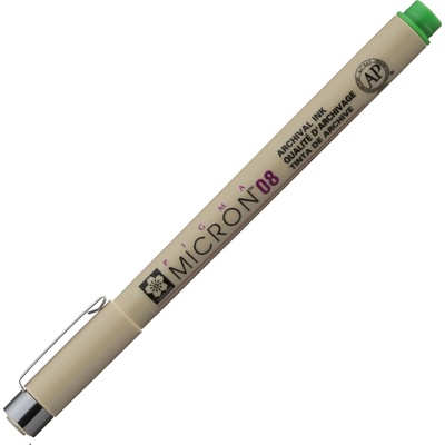 Sakura Pigma Micron Техническа химикалка Fresh Green 0, 5 мм 1 бр (XSDK0832)