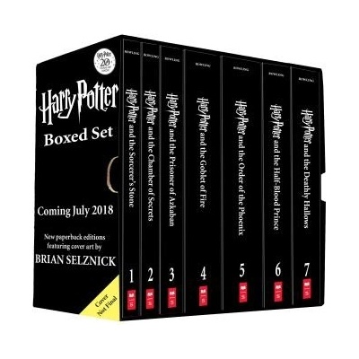 Harry Potter The Complete Collection - J.K. Rowling, Brian Selznick ilustrácie