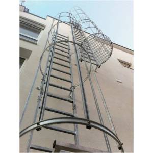 KRAUSE Многосекционна стоманена фиксирана стълба с обръщане Krause, 10, 92 м (10836007) (10836007)