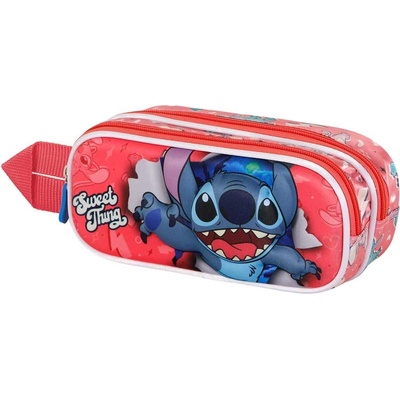 KARACTERMANIA Ученически 3D несесер Karactermania Lilo & Stitch - Thing, 2 ципа (06488)