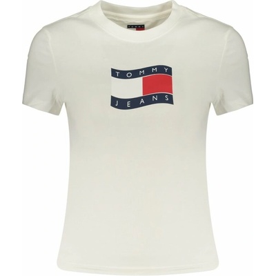 Dámske tričko s krátkym rukávom Tommy Hilfiger biele