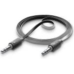 Cellularline Стерео кабел - жак 3.5 mm - 3.5 mm, сив (AUXMUSICK)