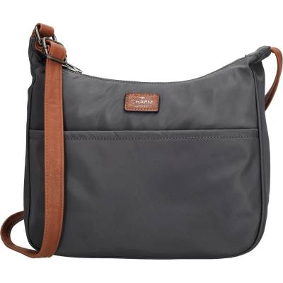 Charm London Чанта Charm London Buckingham W00326 Grey elephant Charm London | Siv | ЖЕНИ | UNI
