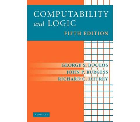 Computability and Logic Boolos George S.