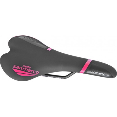 Selle San Marco Monza Wide Start Up černé/růžové