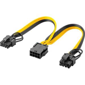 Goobay 60000 8pin - 2x PCI-Express 6+2pin дистрибуция (60000)