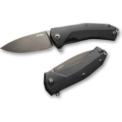 Lionsteel KUR BBK Veľmi robustný s čepeľou Sleipner a rukoväťou z materiálu G10 čierna