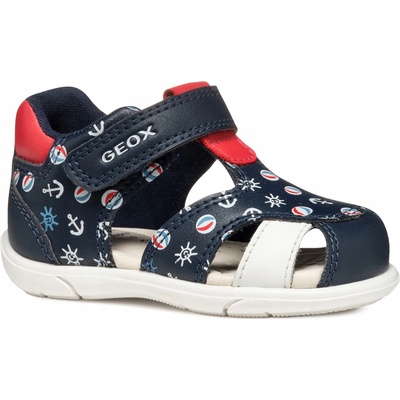 Geox detské sandále Zapito navy/red