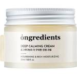 Ongredients Deep Calming Cream - Успокояващ Крем за Лице 50ml