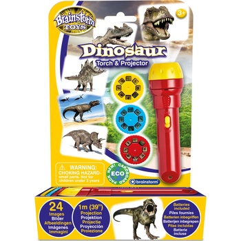 Image 1 of Brainstorm Образователна играчка Brainstorm - Фенерче с прожектор, Дино (E2029)