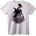 NOONEBRAND Тениска Hope World - 6XL, White